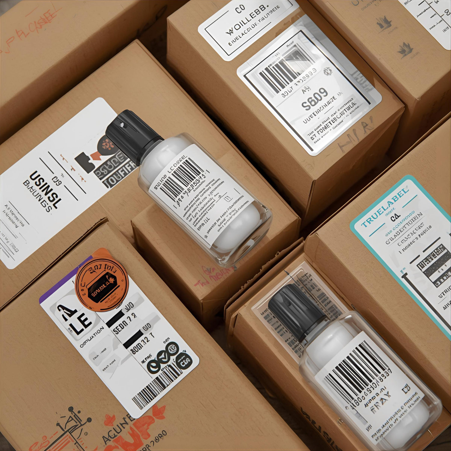 A variety of Truelabel solutions